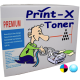 Print-X Toner Συμβατό με HP 130A (CF351A) CYAN 1.000 Σελίδες